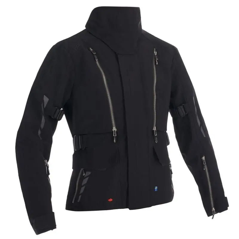 Halvarssons Vinvallen Ladies Textile Jacket Black - FREE UK Shipping, FREE 365 Day Returns | Moto Central