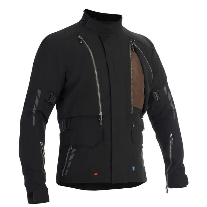 Halvarssons Vinvallen Textile Jacket Black - FREE UK Shipping, FREE 365 Day Returns | Moto Central