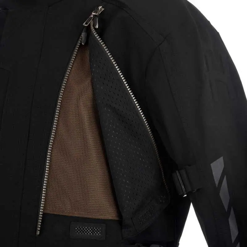 Halvarssons Vinvallen Textile Jacket Black - FREE UK Shipping, FREE 365 Day Returns | Moto Central