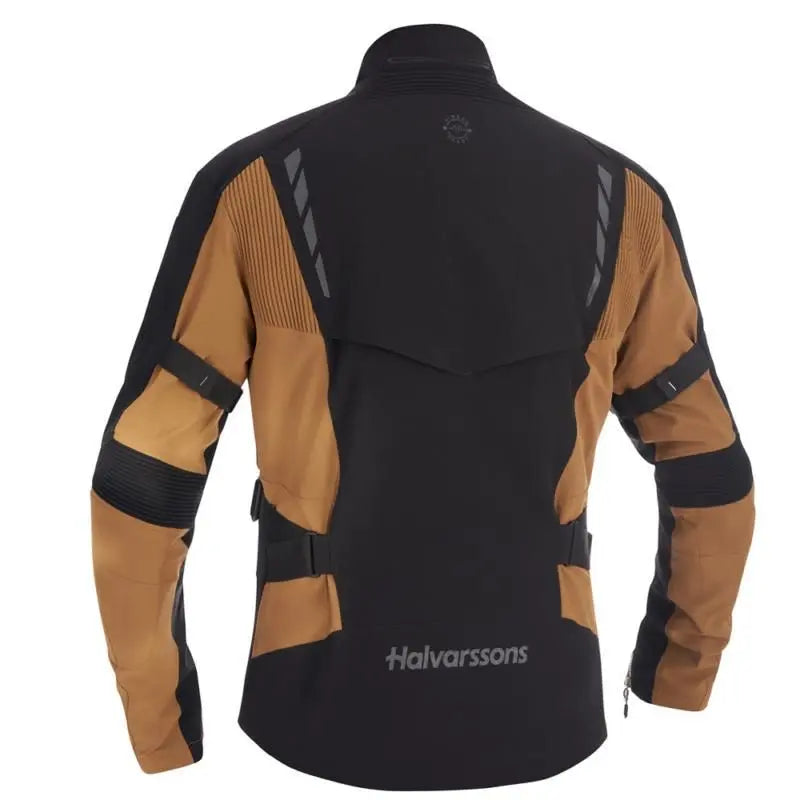Halvarssons Vinvallen Textile Jacket Brown / Black - FREE UK Shipping, FREE 365 Day Returns | Moto Central