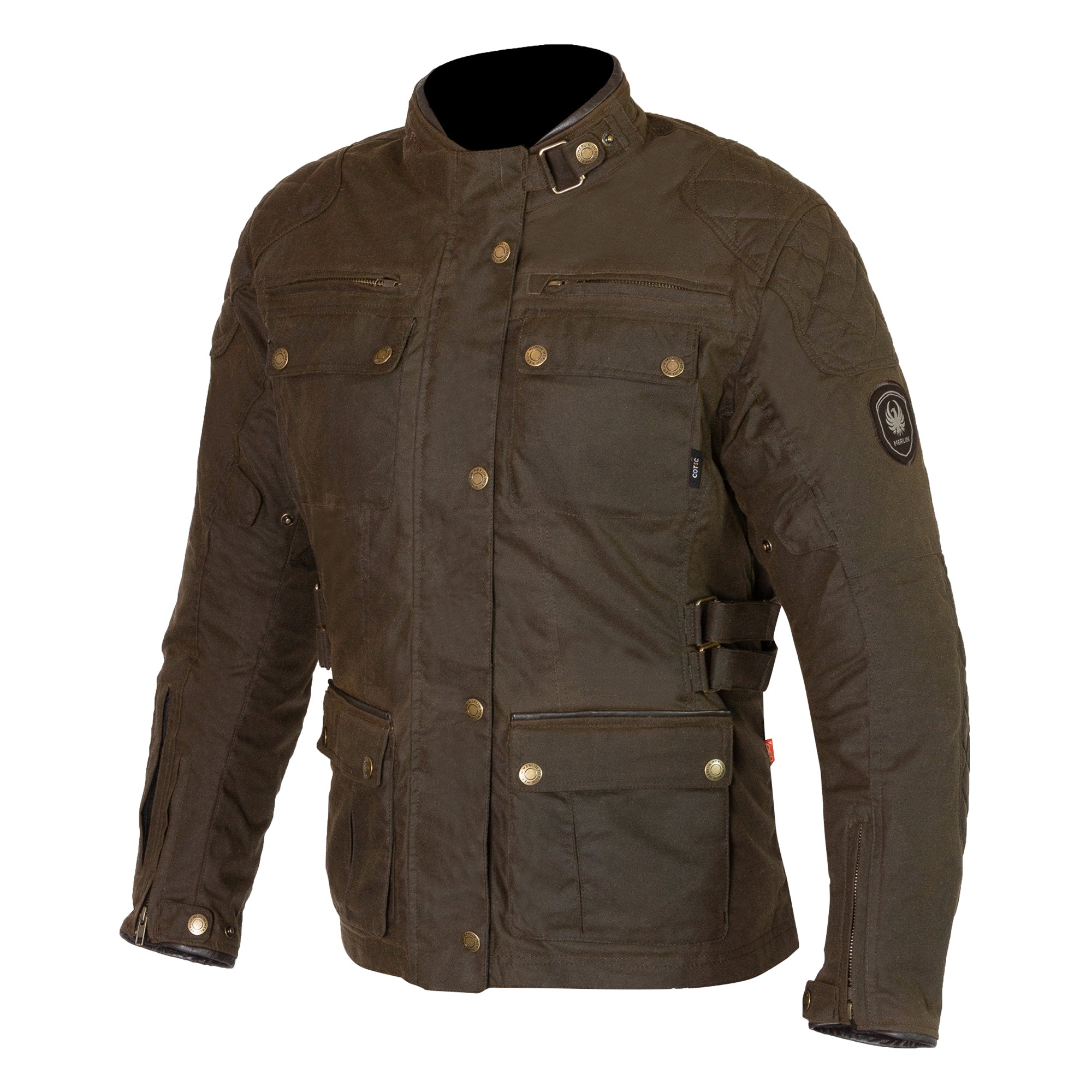 Merlin Harriet 2 Cotec Ladies Jacket Olive FREE UK Delivery, FREE 365 Day Returns | Moto Central