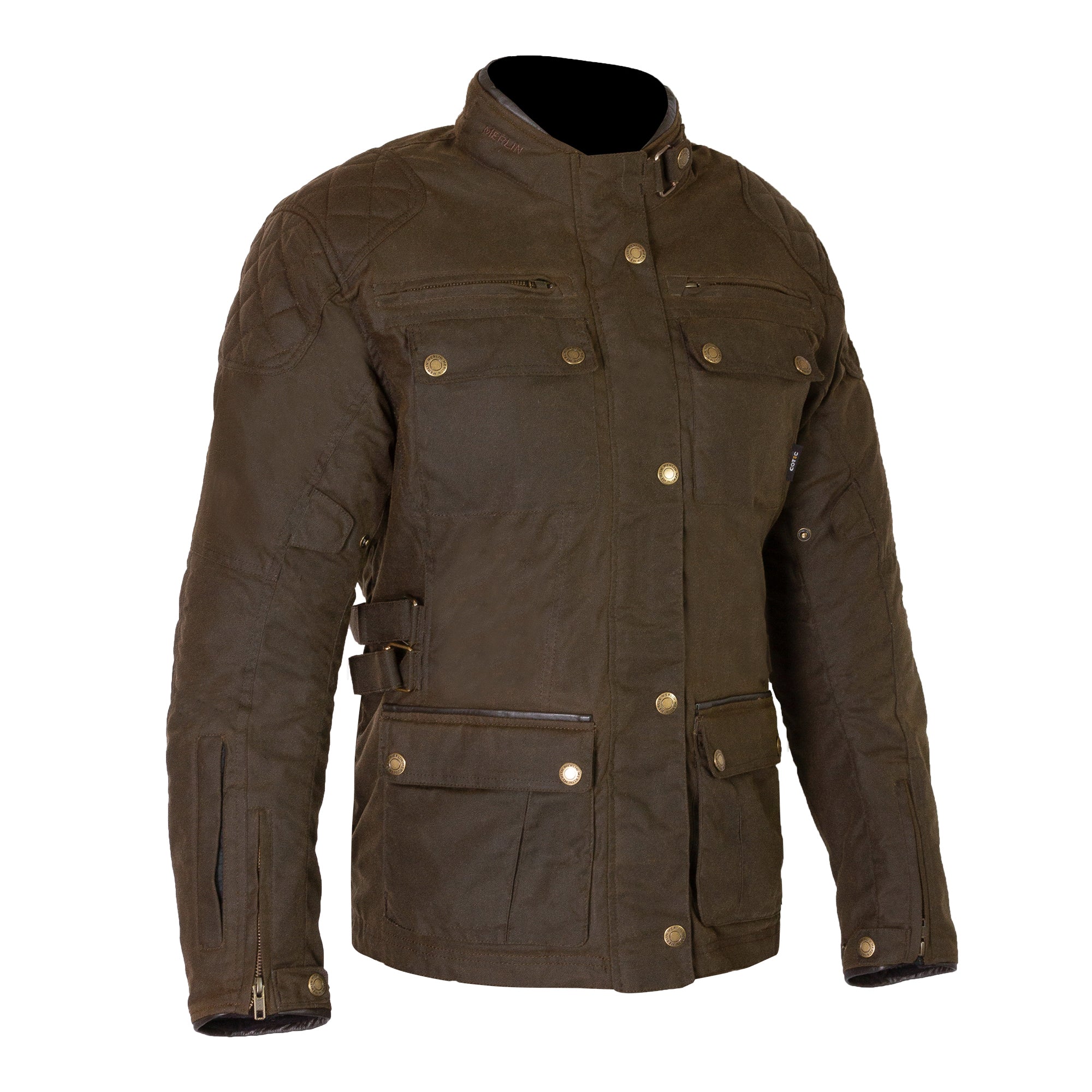 Merlin Harriet 2 Cotec Ladies Jacket Olive FREE UK Delivery, FREE 365 Day Returns | Moto Central