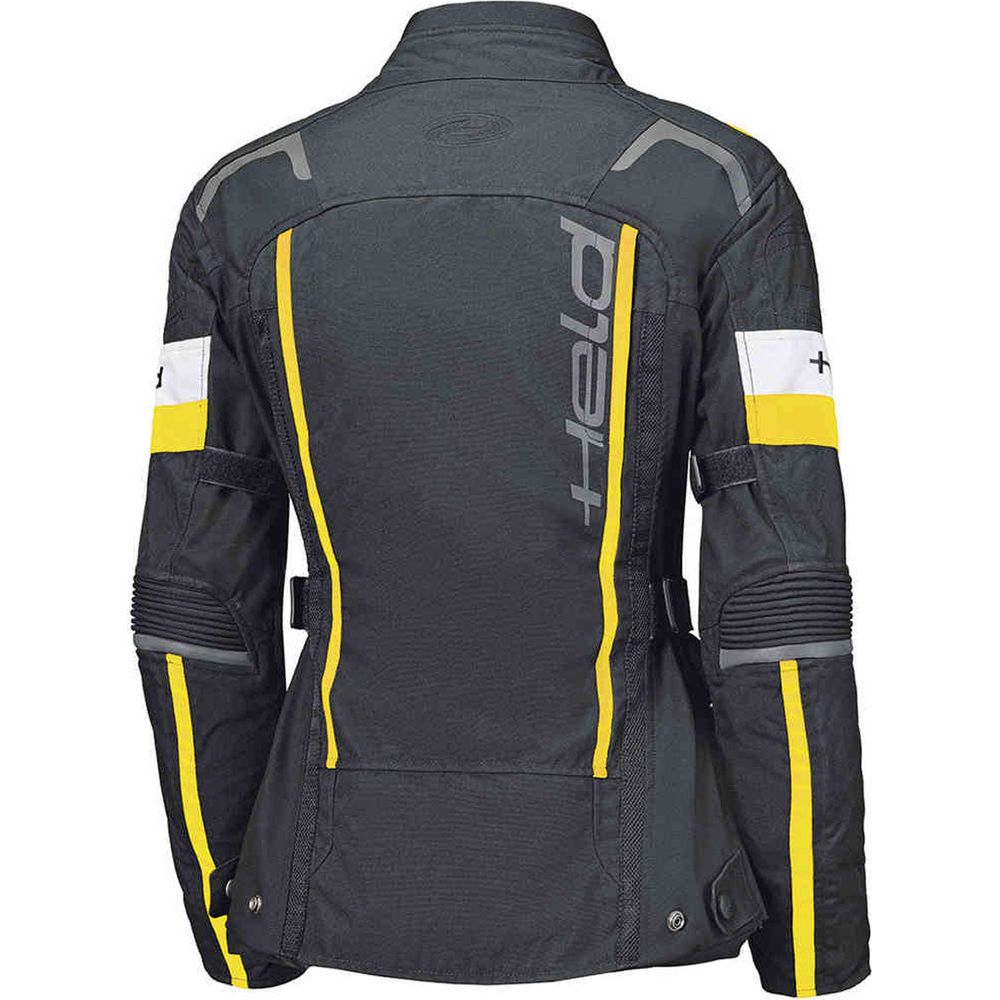 Held 4-Touring 2 Ladies Textile Jacket Black / Fluo Yellow