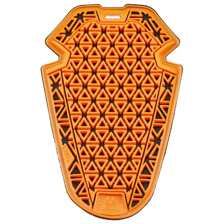 Held D3O Ghost Level 1 Elbow / Knee Protector Orange front view