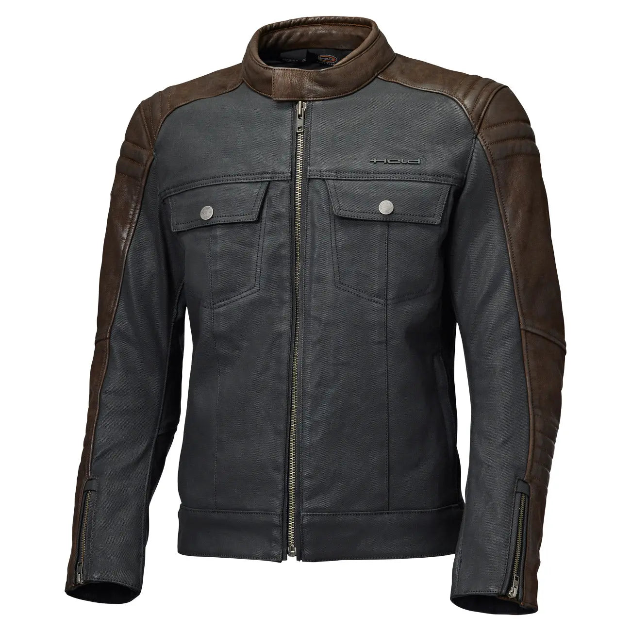 Held Jester 2 Textile Jacket Black / Brown - FREE UK Shipping, FREE 365 Day Returns | Moto Central