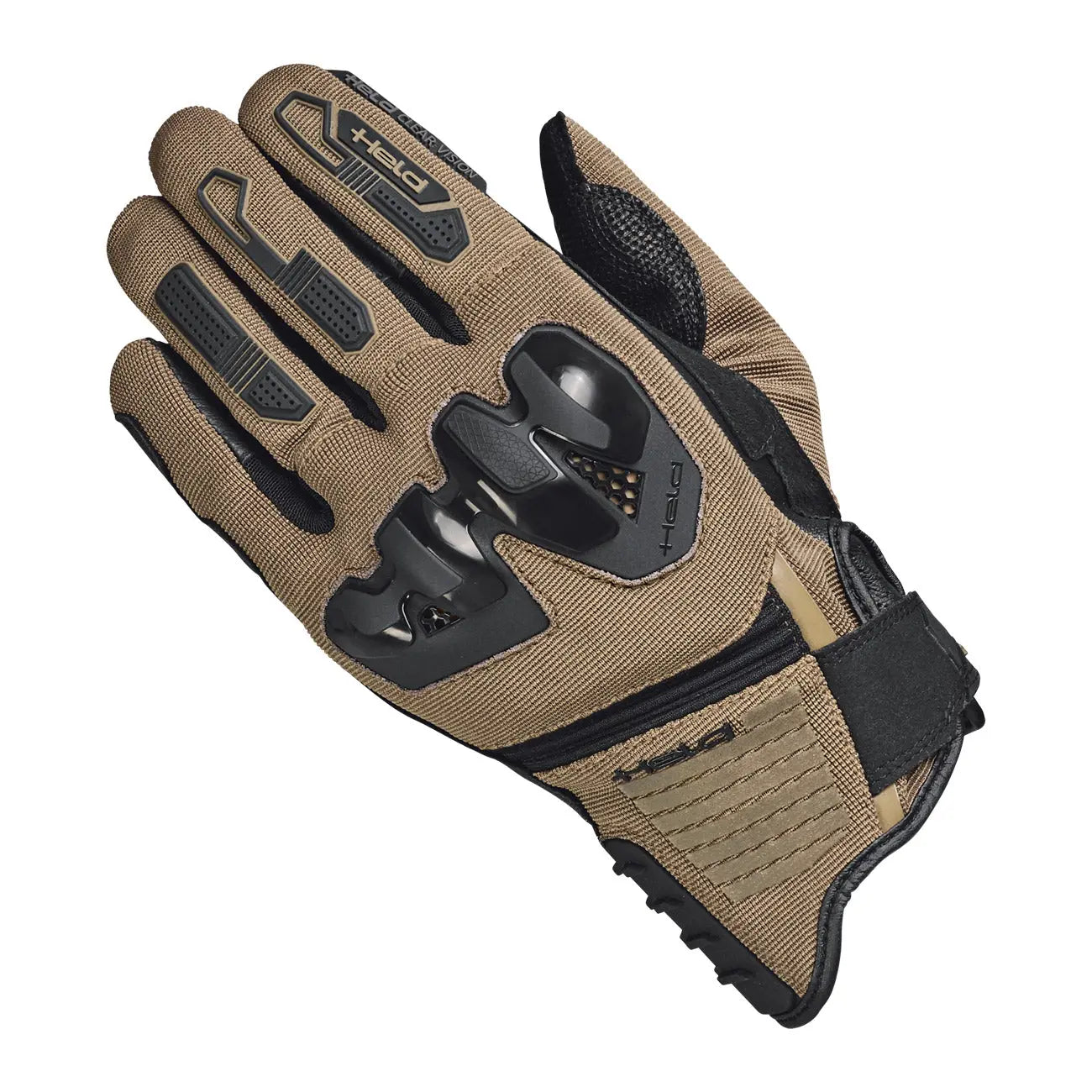 Held Sambia 2 Textile Gloves Sand - FREE UK Shipping, FREE 365 Day Returns | Moto Central