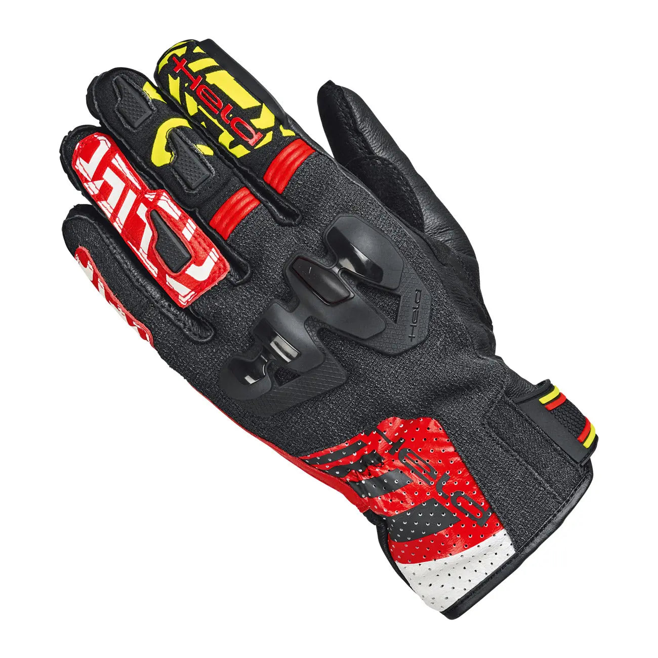 Held Sepang Sport Gloves Black / White / Red - FREE UK Shipping, FREE 365 Day Returns | Moto Central