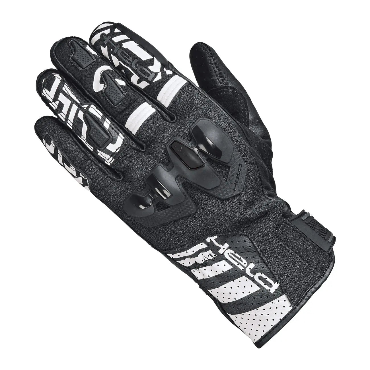 Held Sepang Sport Gloves Black / White - FREE UK Shipping, FREE 365 Day Returns | Moto Central