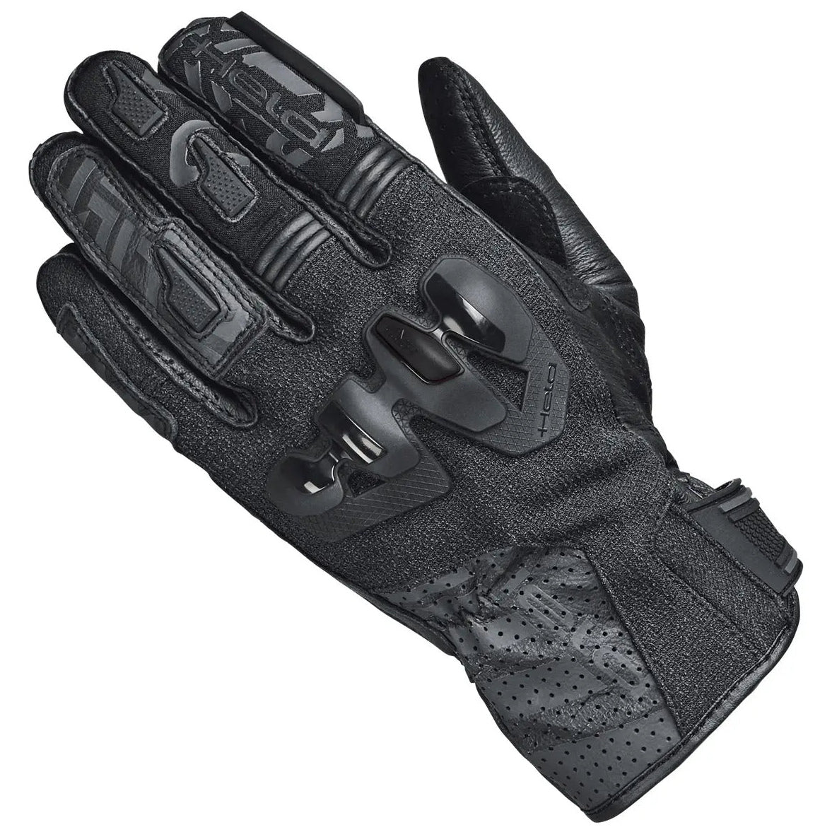 Held Sepang Sport Gloves Black motorcycle glove, back-of-hand view