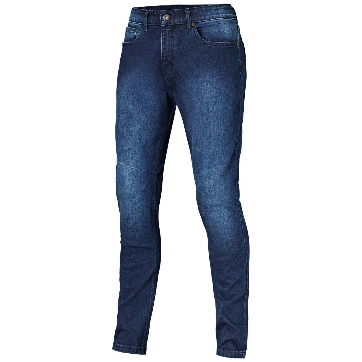 Held Stockton Cotton Slim Cordura Jeans Blue motorcycle jeans, front view