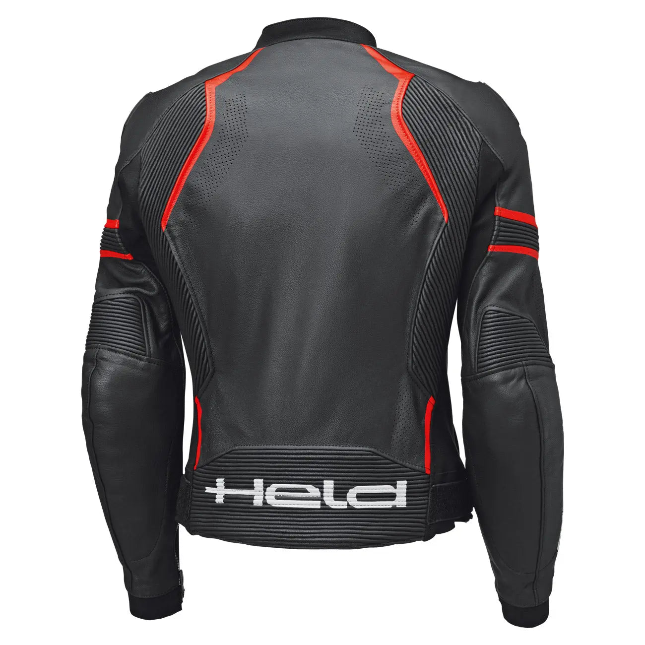 Held Street Rocket 4 Top Ladies Leather Jacket Black / Neon Red - FREE UK Shipping, FREE 365 Day Returns | Moto Central