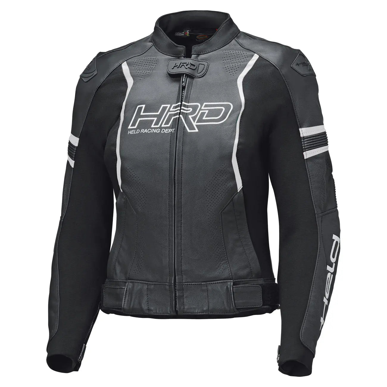 Held Street Rocket 4 Top Ladies Leather Jacket Black / White - FREE UK Shipping, FREE 365 Day Returns | Moto Central