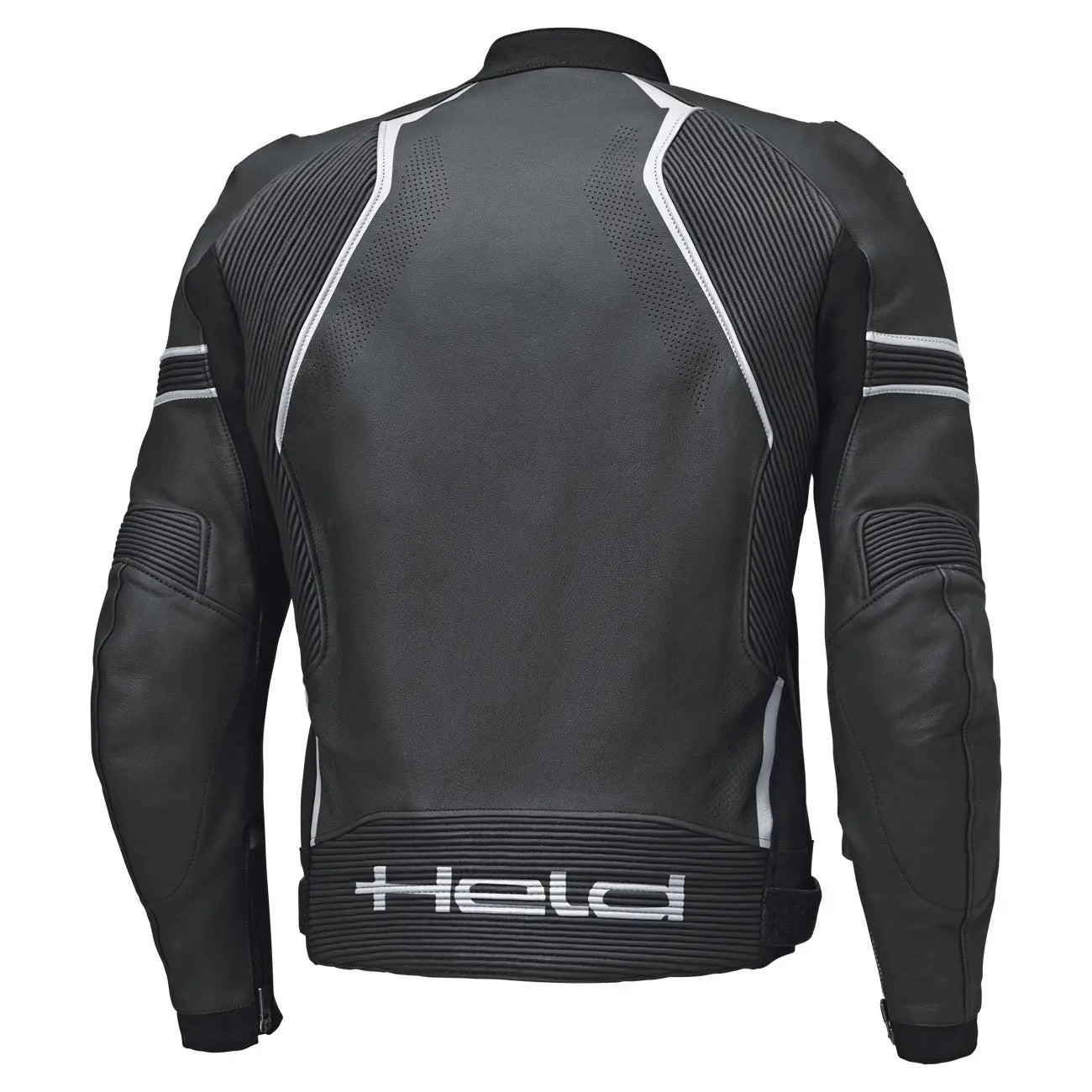 Held Street Rocket 4 Top Leather Jacket Black / White - FREE UK Shipping, FREE 365 Day Returns | Moto Central