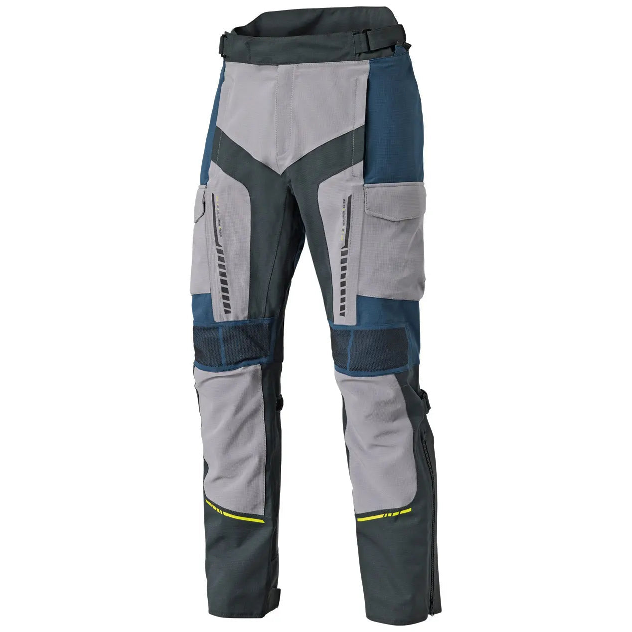 Held Tamarack Base Textile Trouser Anthracite / Grey / Blue motorcycle trousers, front view