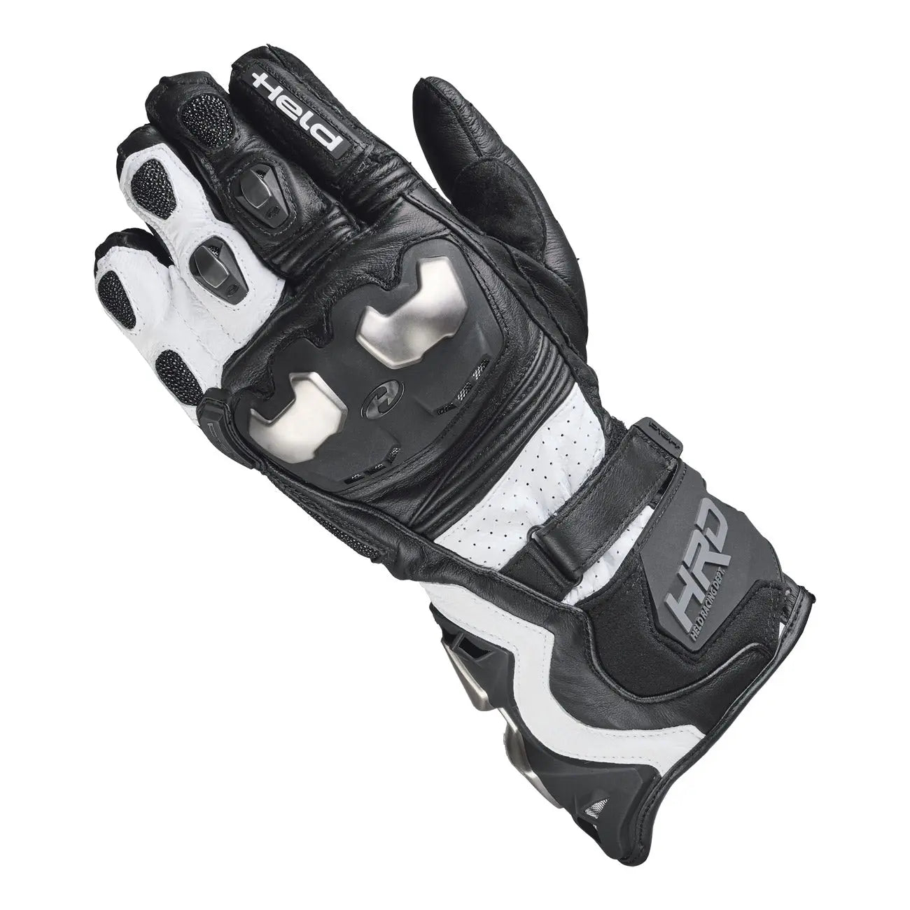 Held Titan XR2 Leather Gloves Black / White - FREE UK Shipping, FREE 365 Day Returns | Moto Central