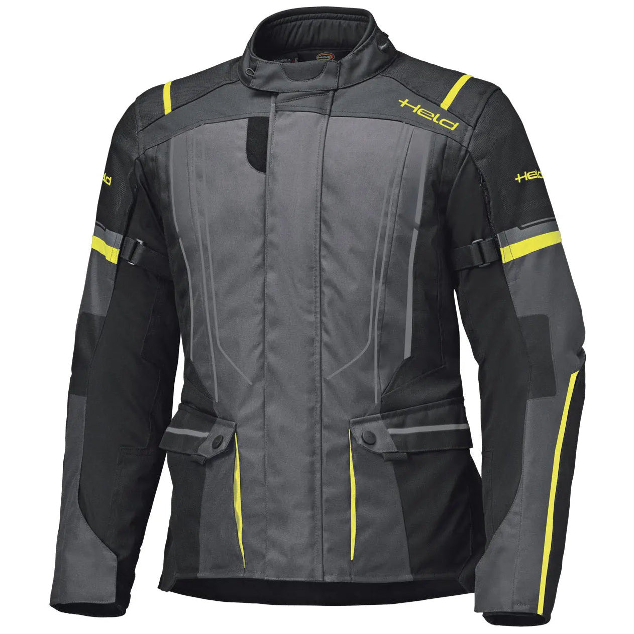 Held Zorro ST Top Textile Jacket Black / Anthracite motorcycle jacket – front view
