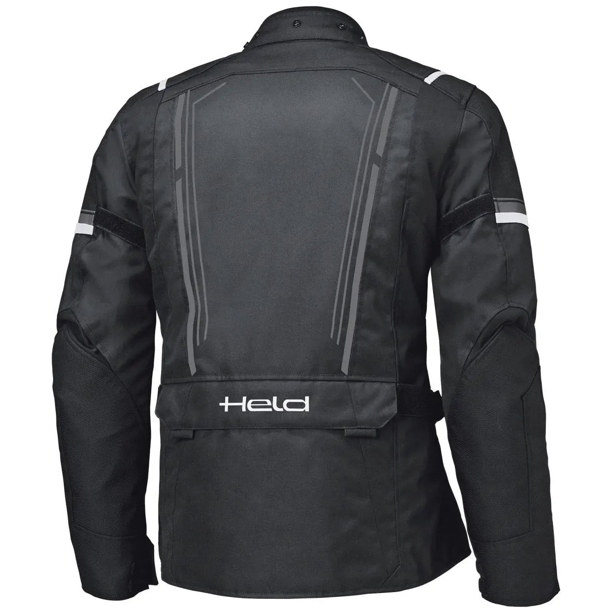 Held Zorro ST Top Textile Jacket Black / White motorcycle jacket – rear view