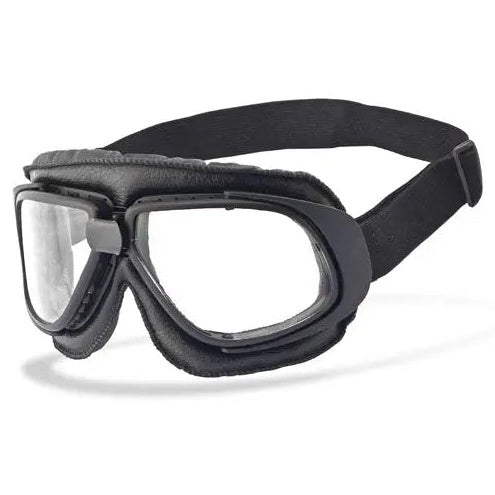 Helly Biker Cloudz Shades Goggles Clear — front three-quarter view