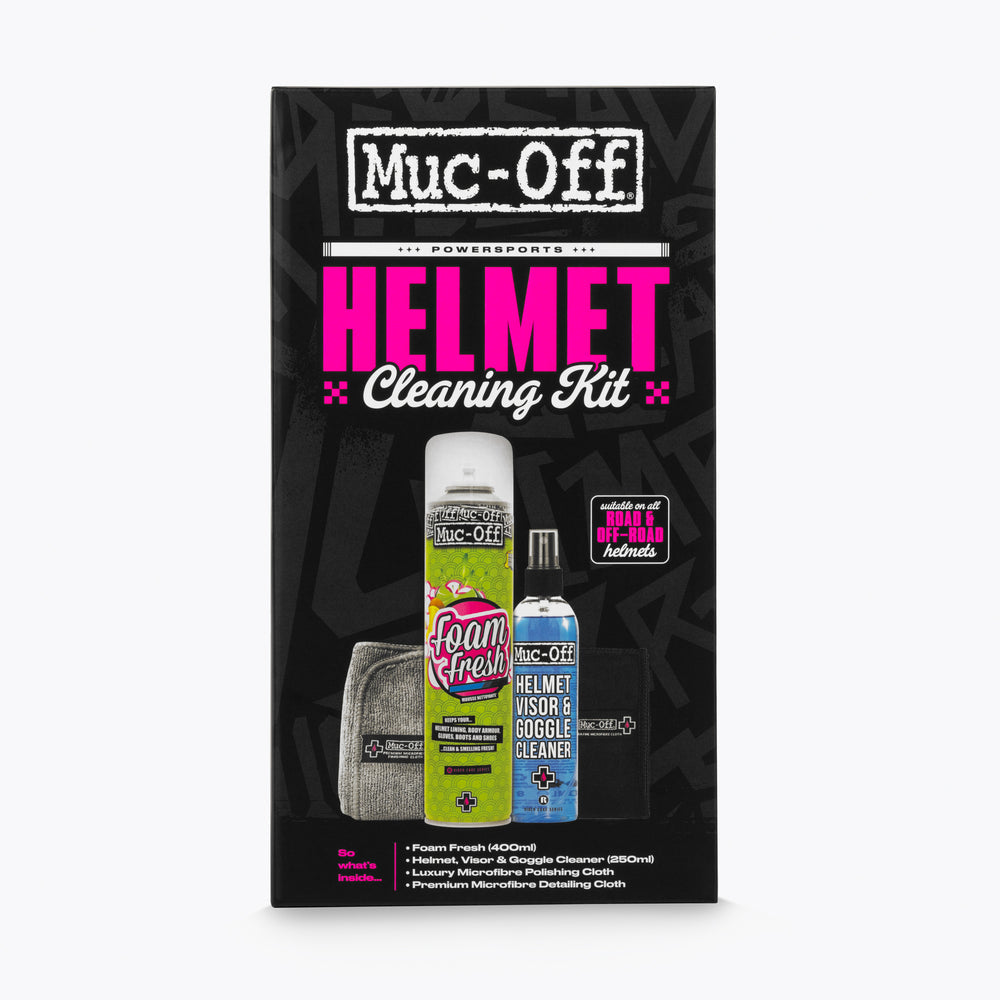 Muc-Off Helmet Cleaning Kit FREE UK Delivery, FREE 365 Day Returns | Moto Central