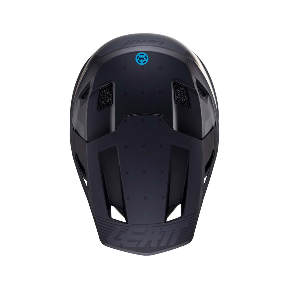 Leatt Moto 7.5 Helmet Kit Stealth Black / Grey