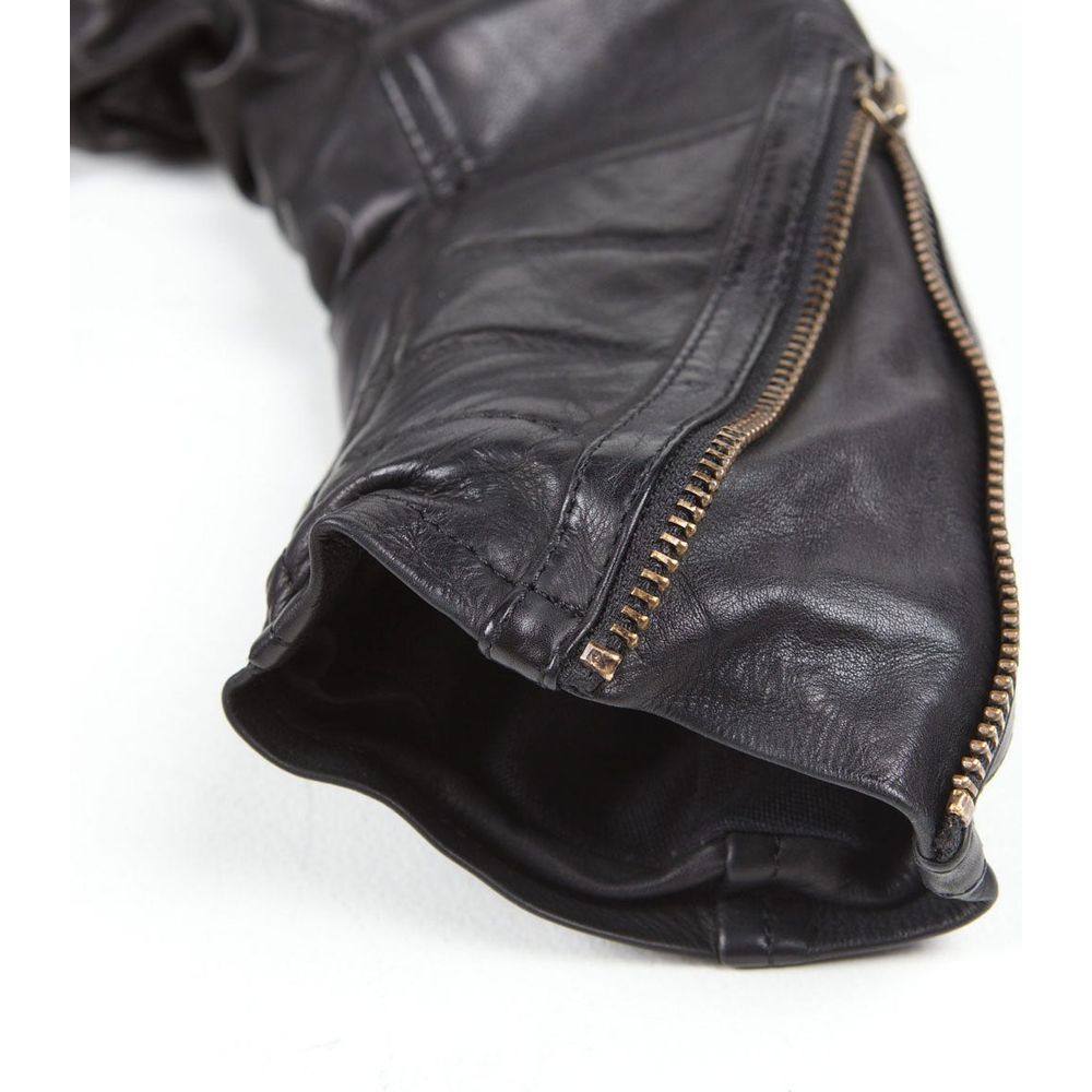 Helstons Cruiser Rag Leather Jacket Black
