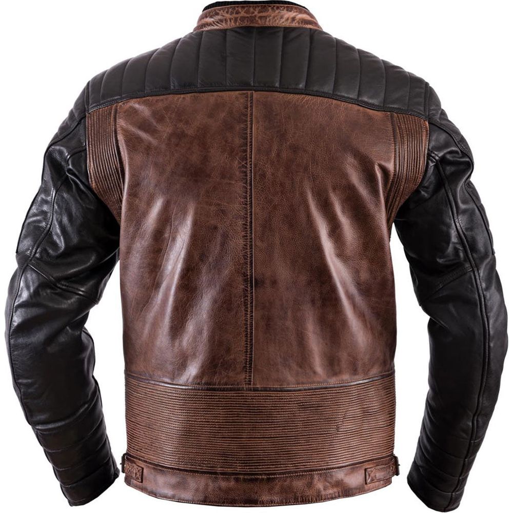Helstons Cruiser Rag Leather Jacket Camel / Black