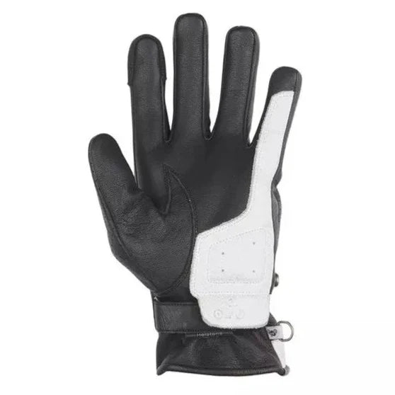 Helstons Eagle Air Summer Leather Gloves Black / Green / Red