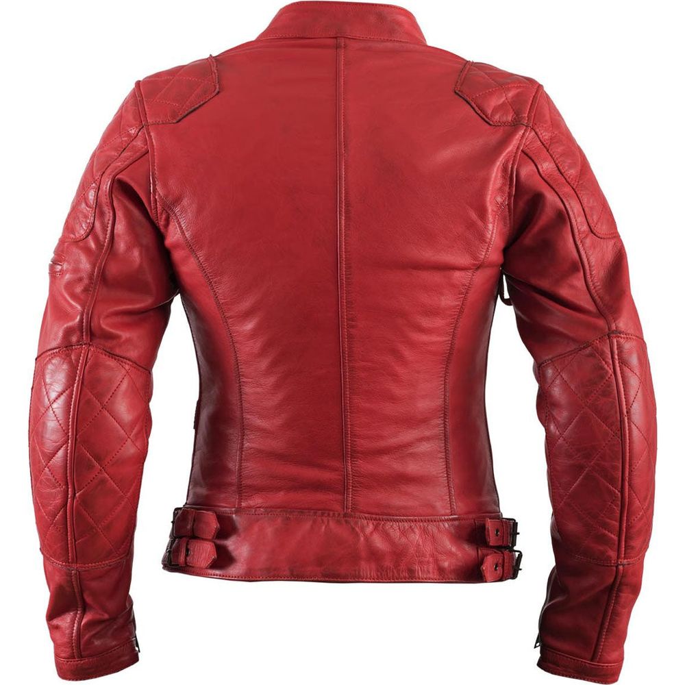 Helstons KS70 Ladies Leather Jacket Soft Red