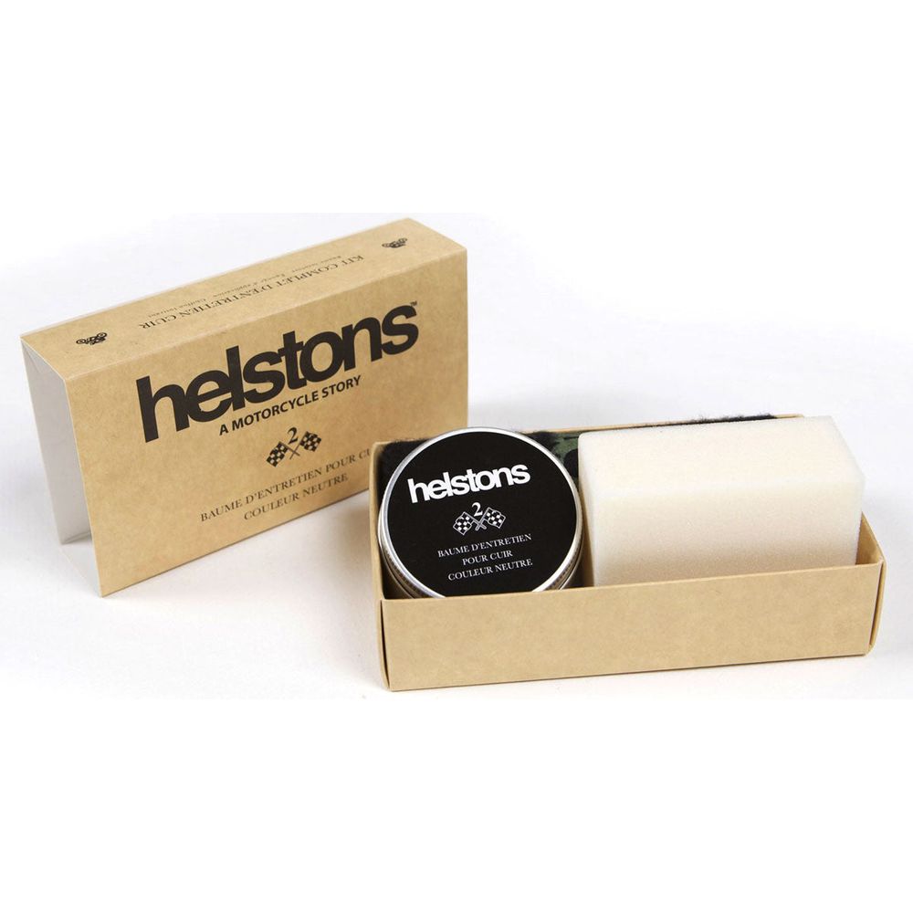 Helstons Leather Treatment Kit 3 Matt Neutral