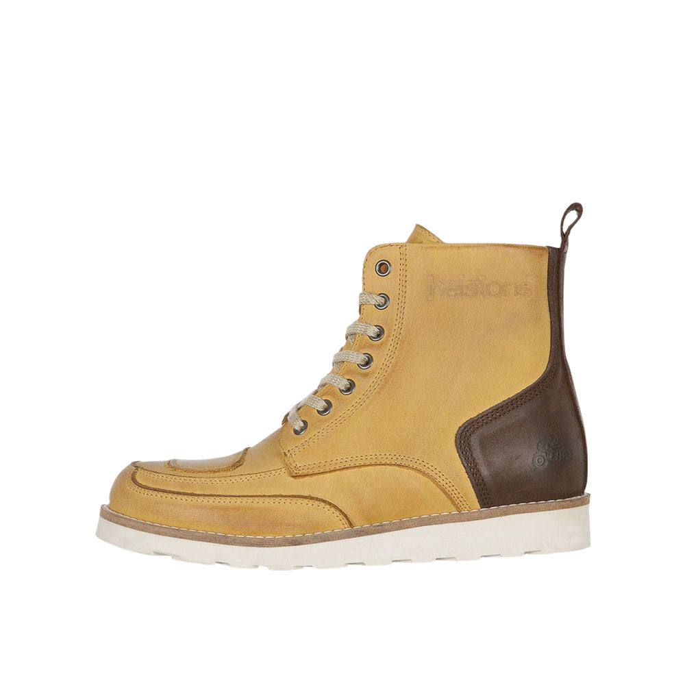 Helstons Liberty Leather Waxed Boots Tobacco