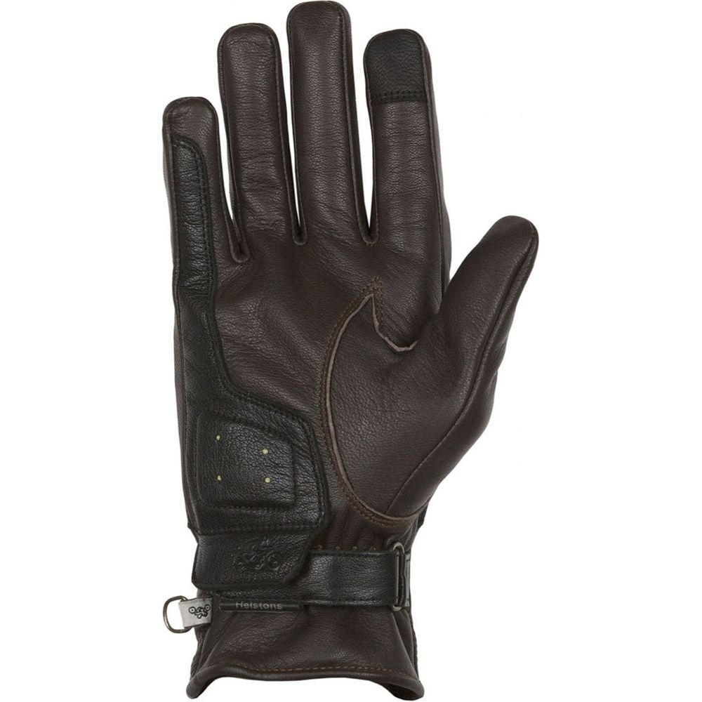 Helstons Mora Summer Leather Gloves Brown / Black / Beige