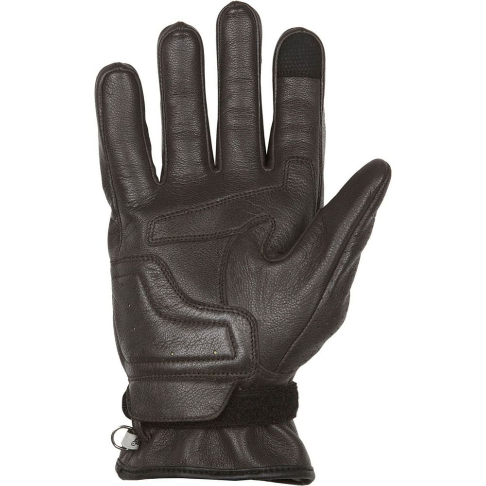 Helstons Strada Summer Leather Gloves Brown