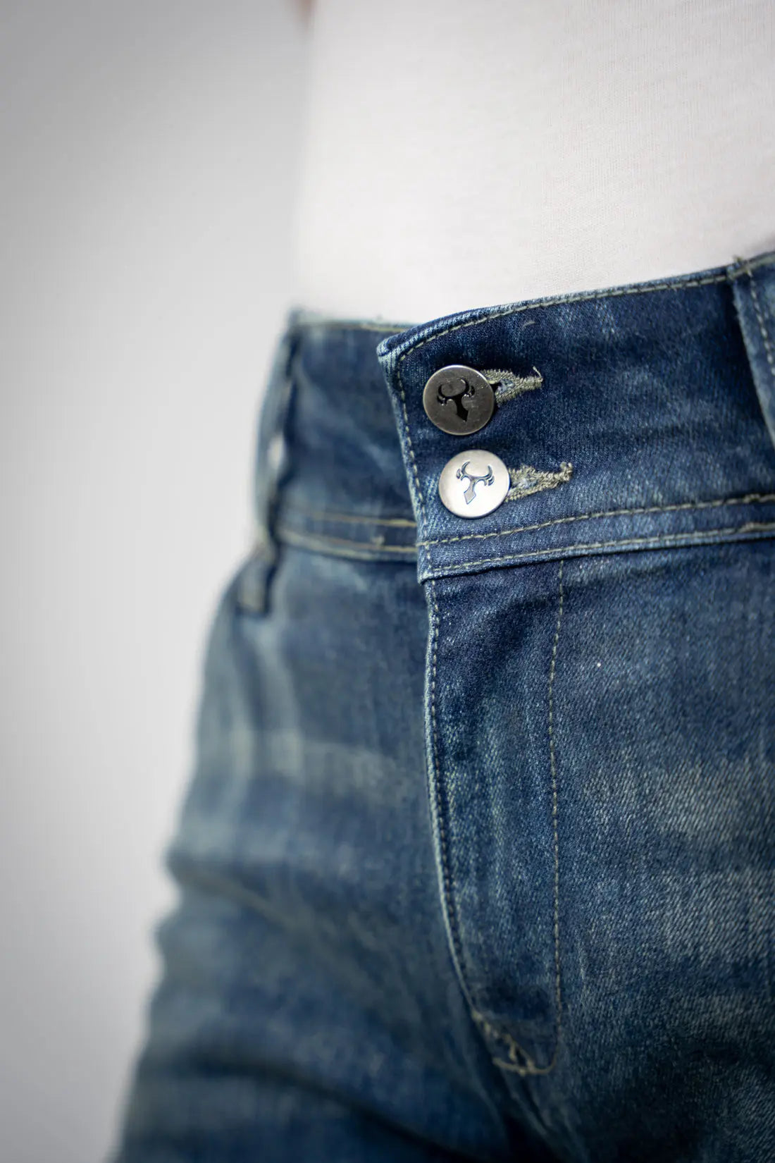 Bull-it Heron Ladies Easy Fit Denim Jeans Steel Blue - FREE UK Shipping, FREE 365 Day Returns | Moto Central