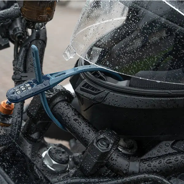 Hiplok Z Lok Combo V2 Blue FREE UK Delivery, FREE 365 Day Returns | Moto Central