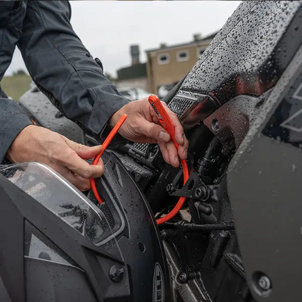 Hiplok Z Lok Combo V2 Orange FREE UK Delivery, FREE 365 Day Returns | Moto Central