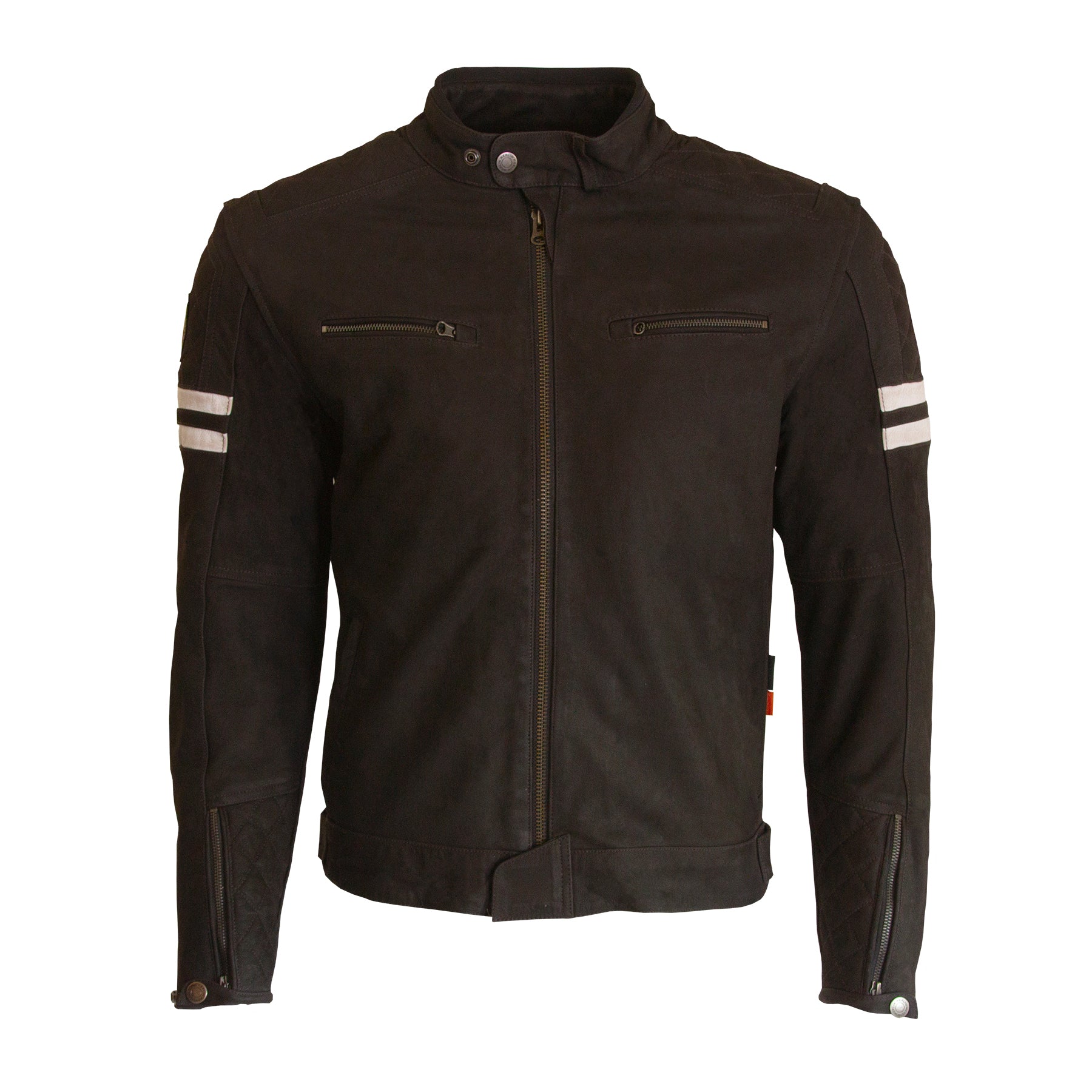 Merlin Hixon 2 D3O Leather Jacket Brown FREE UK Delivery, FREE 365 Day Returns | Moto Central