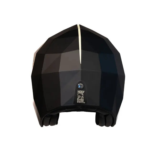 Holy Freedom Stealth Diamond Open Face Helmet Matt Black - FREE UK Shipping, FREE 365 Day Returns | Moto Central