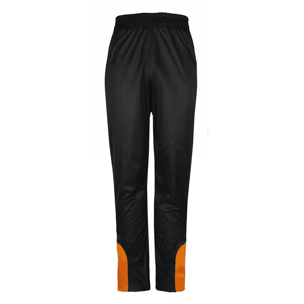 MotoGirl Waterproof Ladies Rainwear Trouser Black / Orange FREE UK Delivery, FREE 365 Day Returns | Moto Central