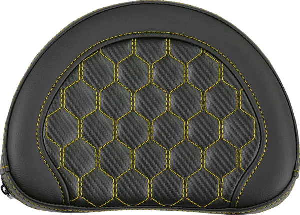 Saddlemen RoadSofa Sissy Bar Pad Black / Gold