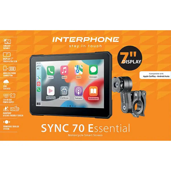 Interphone SYNC70 Essential Smart Display FREE UK Delivery, FREE 365 Day Returns | Moto Central