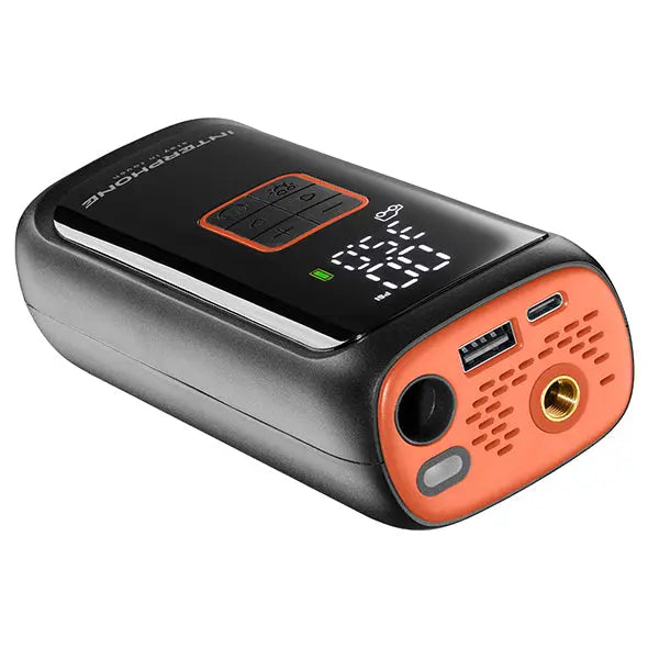 Interphone Smart Air Compressor - 4000Mah FREE UK Delivery, FREE 365 Day Returns | Moto Central