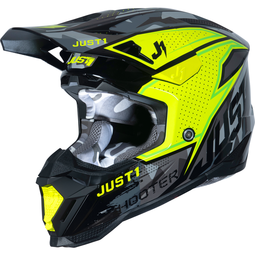 Just1 J40 Shooter Camo / Fluo Yellow / Black