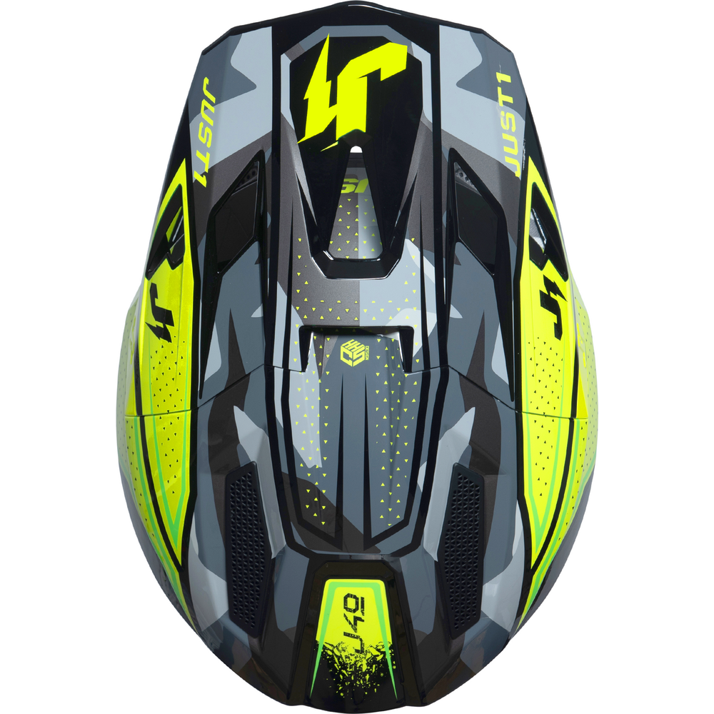 Just1 J40 Shooter Camo / Fluo Yellow / Black