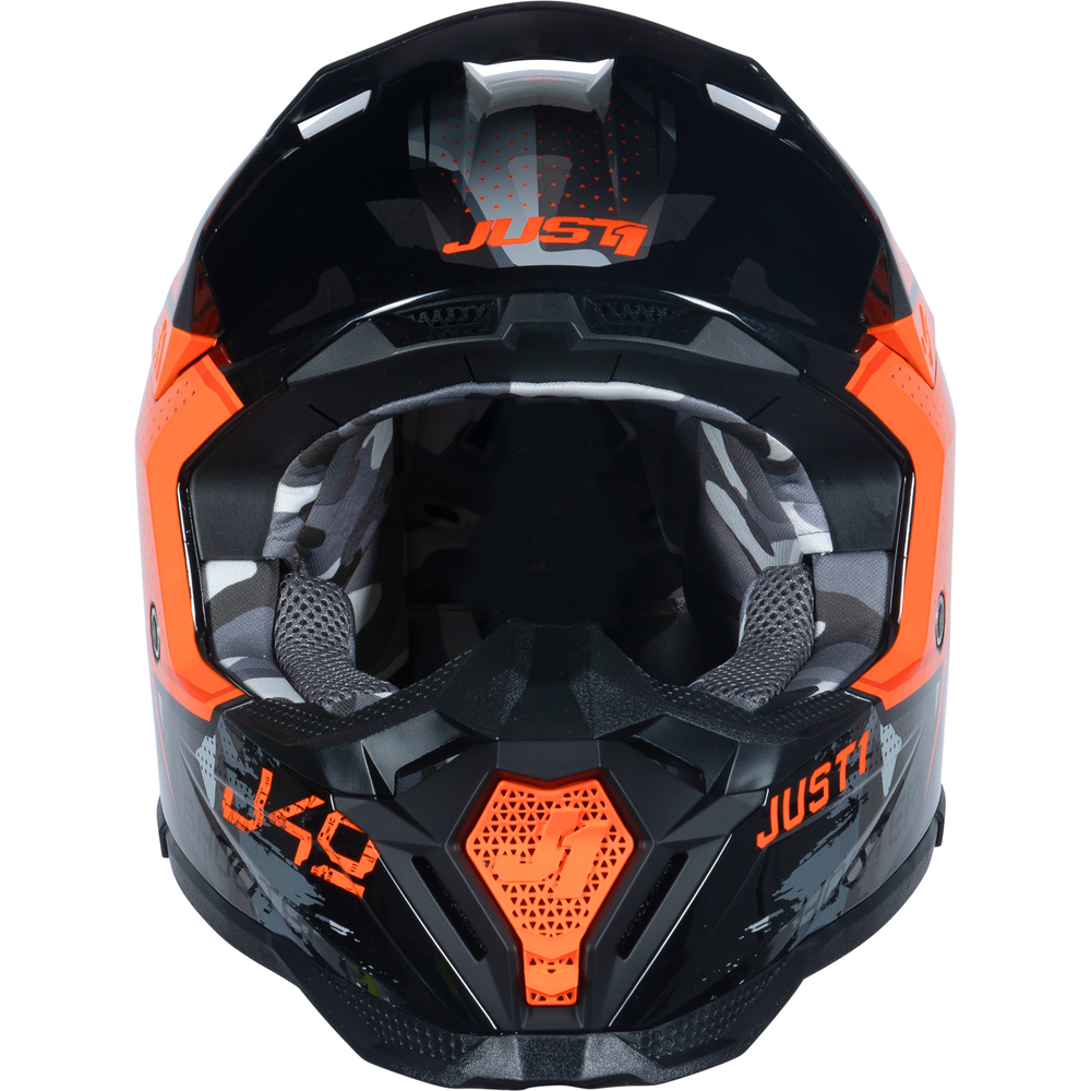 Just1 J40 Shooter Camo / Orange / Black
