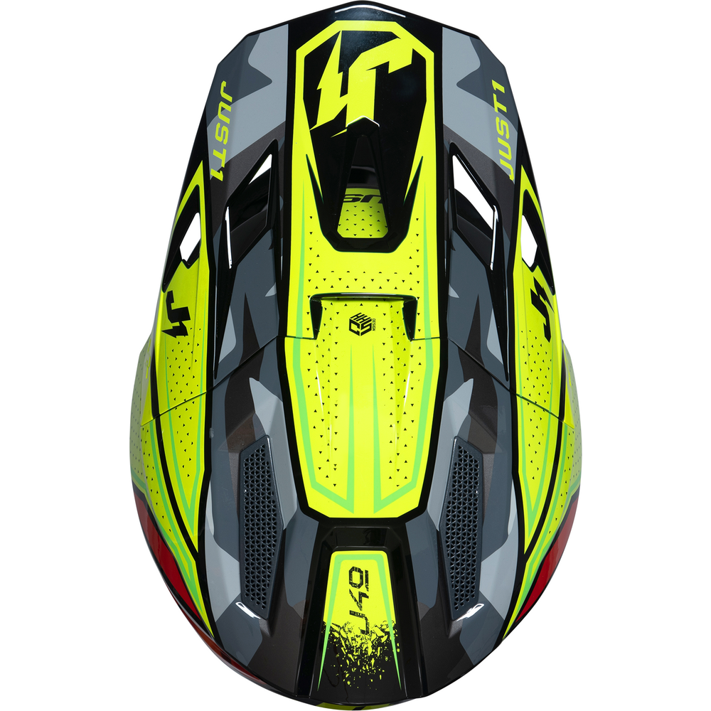 Just1 J40 Shooter Camo / Red / Black