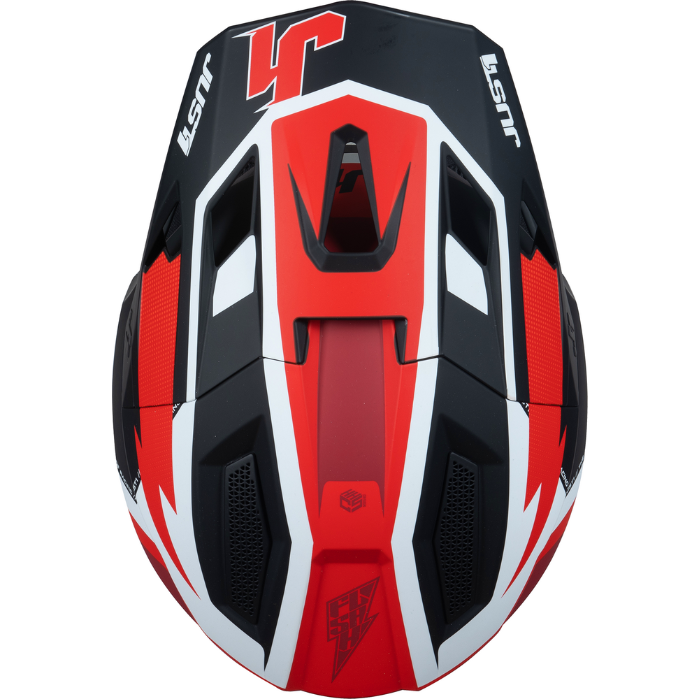 Just1 J40 Flash Red / White / Black