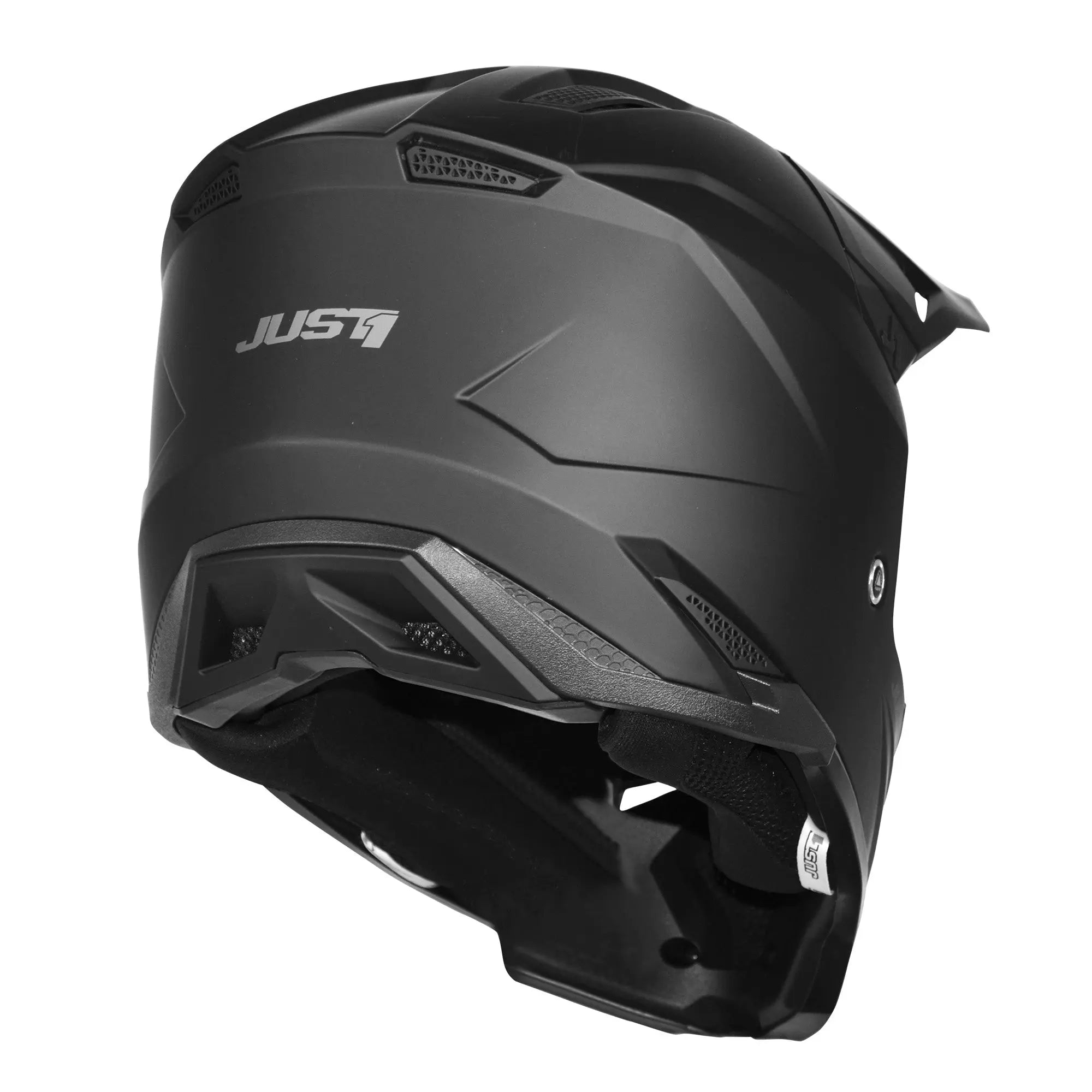 Just1 J40 Solid Matt Black FREE UK Delivery, FREE 365 Day Returns | Moto Central