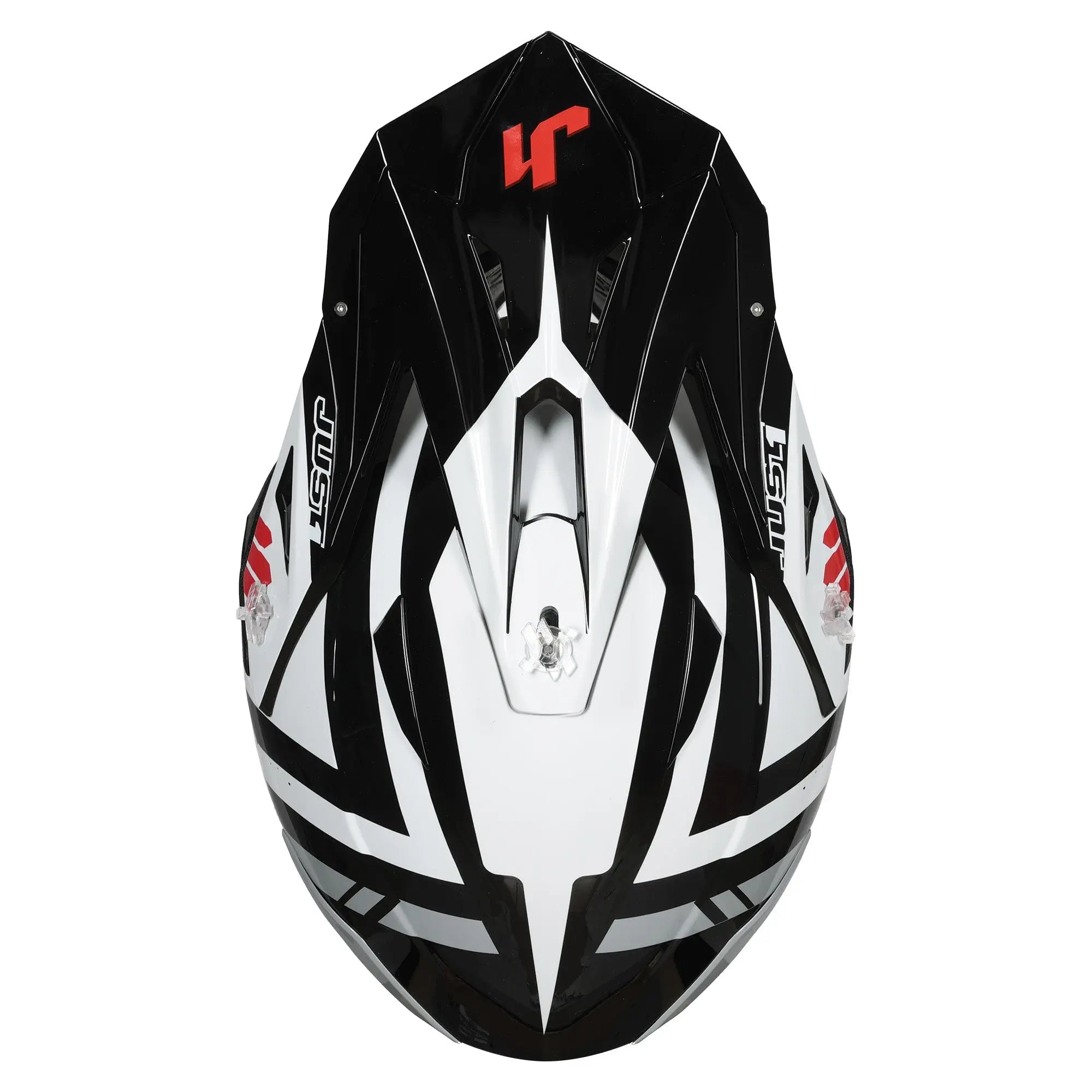 Just1 J39 Marshall White / Red / Gloss Black FREE UK Delivery, FREE 365 Day Returns | Moto Central