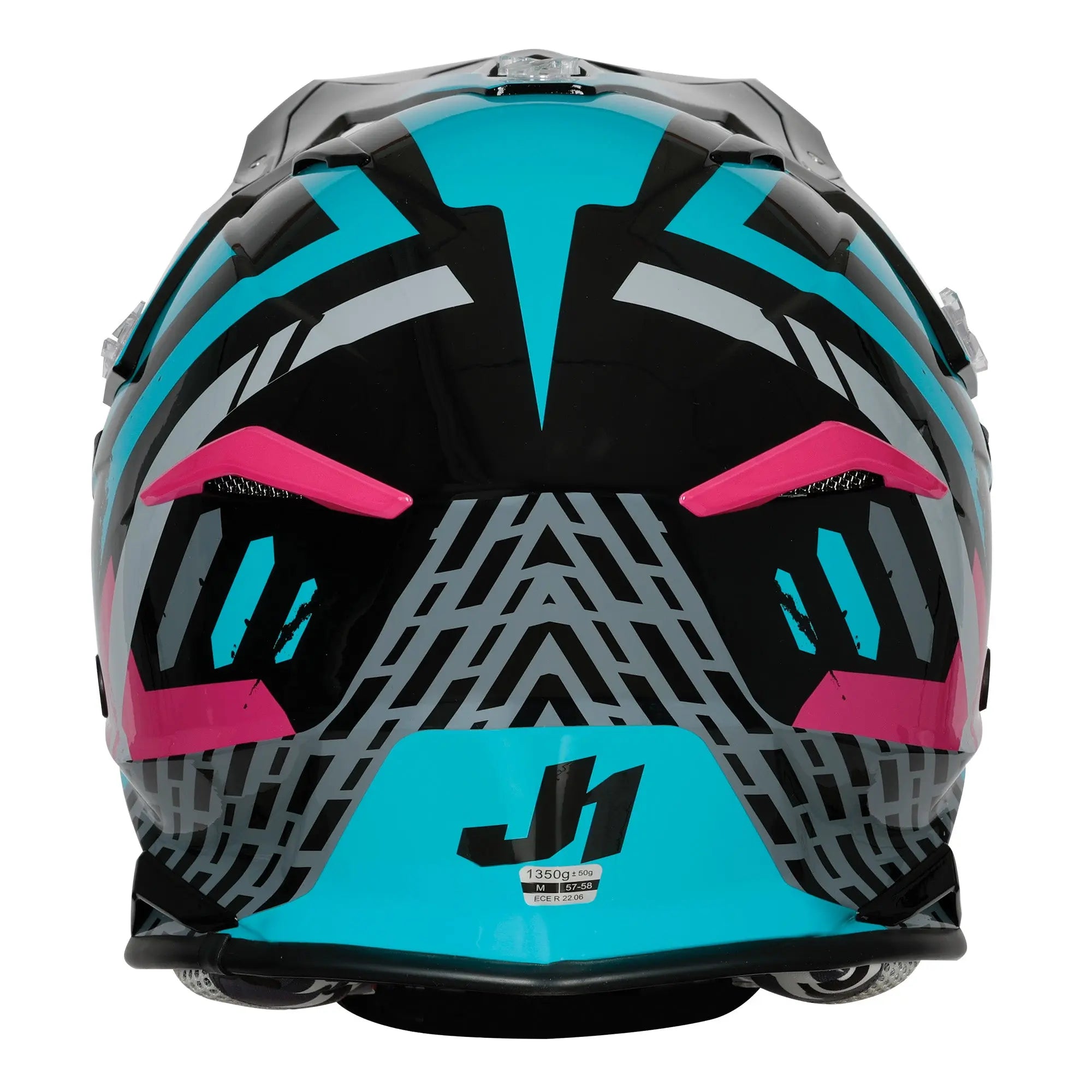 Just1 J39 Teal / Black / Matt Pink FREE UK Delivery, FREE 365 Day Returns | Moto Central