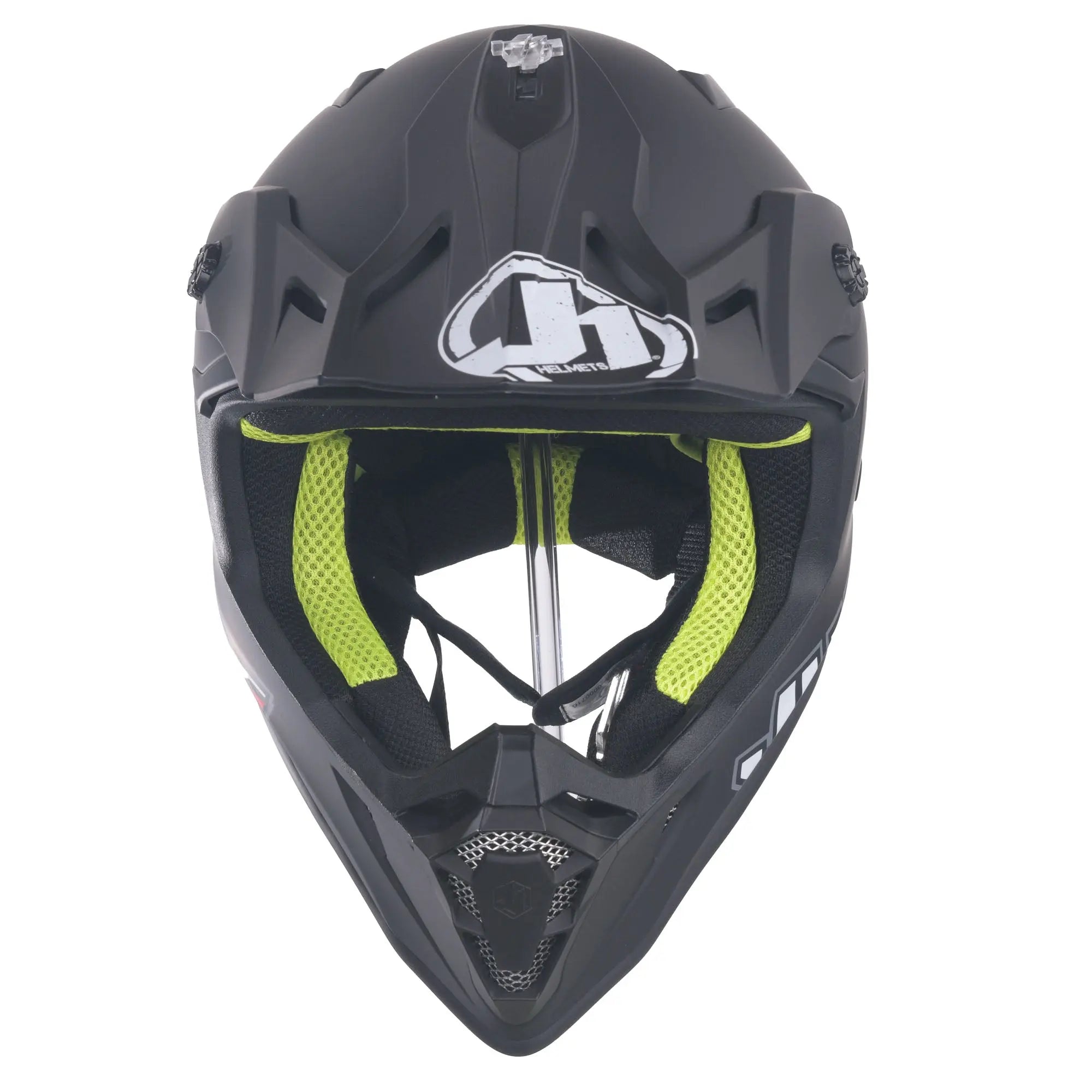Just1 J38 MX Helmet Solid Matt Black - FREE UK Shipping, FREE 365 Day Returns | Moto Central